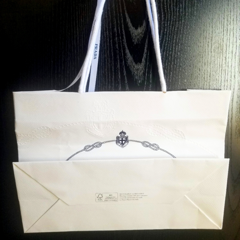 Prada shopping bag / gift bag - Picture 4 of 8
